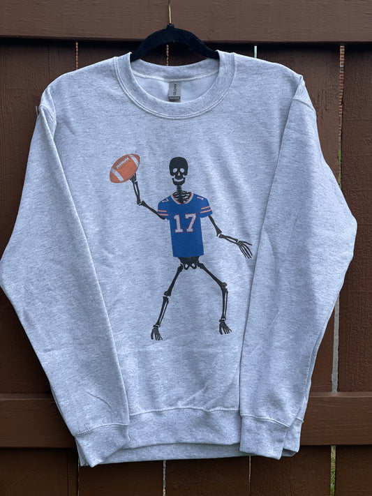 Josh Allen Skeleton Crewneck