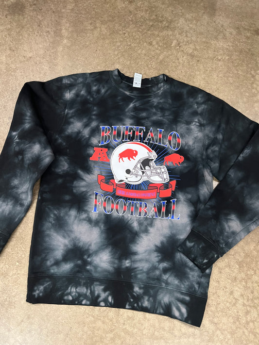 Buffalo Football Spiral Crewneck